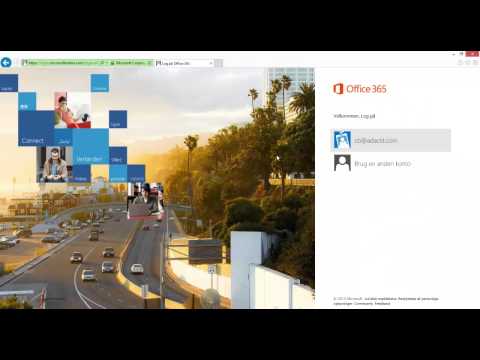 Video: Hvordan logger jeg på min Microsoft Office-portal?