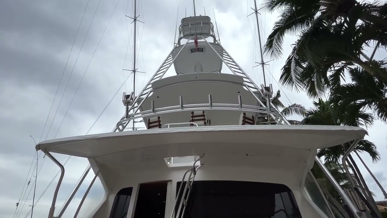 2005 Viking 74’ Convertible - For Sale with HMY Yachts