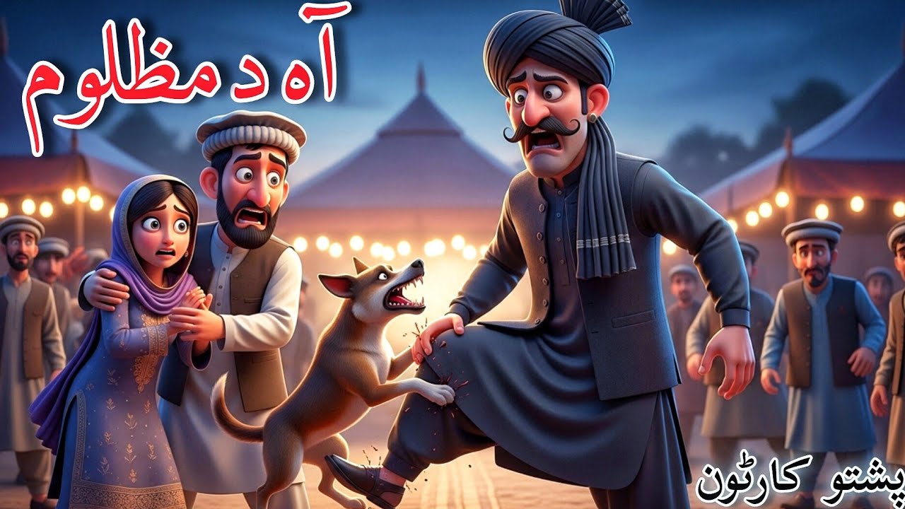 Pashto Cartoon Story | آه د مظلوم | The Cry of the Oppressed