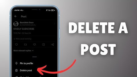 How to Delete a Tweet on X (Twitter)