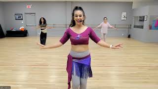 60-Minute Belly Dance Workout | Learn while you burn! #bellydance #fitness