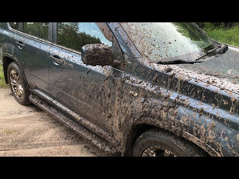 ! Nissan X Trail T31 / ТЕСТ - Драйв на Бездорожье БЕЗ ПОДГОТОВКИ / Полевая Дорога После Дождя