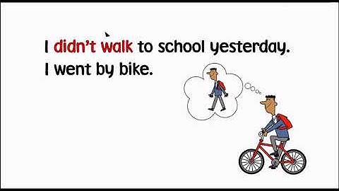 Past simple negative EP1