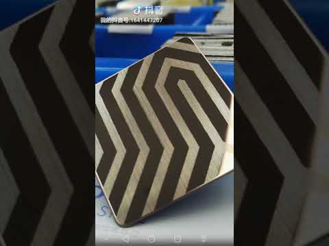 Color stainless steel, interior engineering decoration application. - YouTube