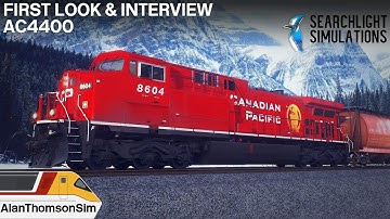 Train Simulator 2019: Searchlight Simulations AC4400 FIRST LOOK And Interview