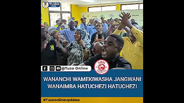JANGWANI KIMEUMANA HATUCHEZI HATUCHEZI HATUCHEZI MECHI 