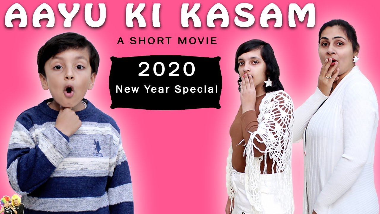 yu Ki Kasam New Year Special Moral Story For Kids Funny yu And Pihu Show Youtube