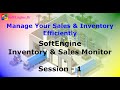 Manage Your Sales &amp; Inventory Efficiently - Session 1 - (Log in, Menu Bar, Tool Bars, Backup) #sale
