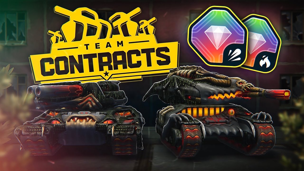 Tanki Online - Hammer & Firebird «Excelsior» Augments Montage | Team Contracts 2026 | Highlights