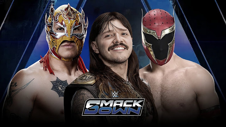 Dominik Mysterio vs Rey Fenix vs Axiom Full Match WWE SmackDown Highlights