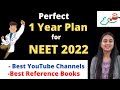 Complete 1 Year Preparation Strategy for NEET 2022🔥