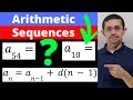 Arithmetic Sequences Quiz