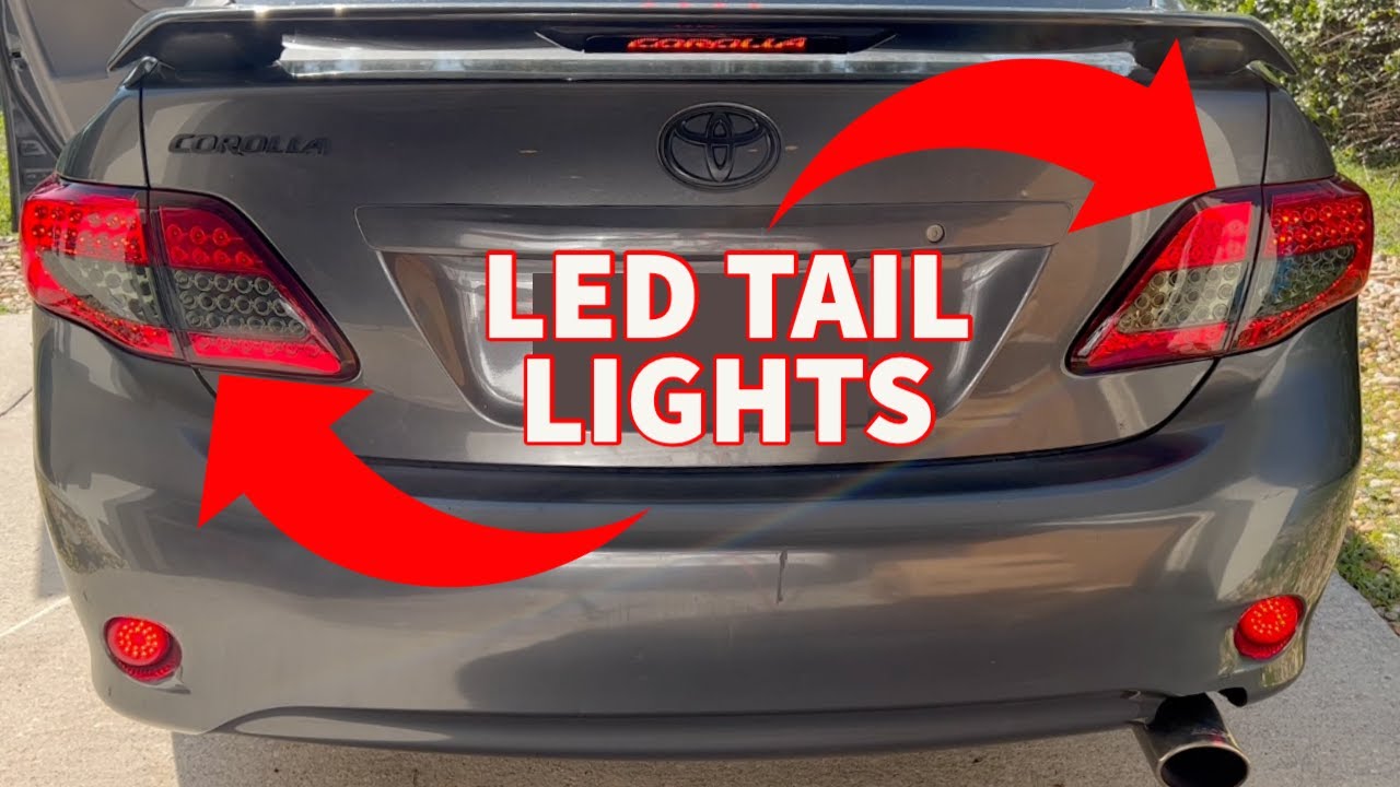 Installing VLAND Tail Lights In My Corolla