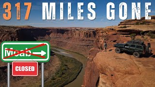 317 OHV Miles Closed  Moab, Utah