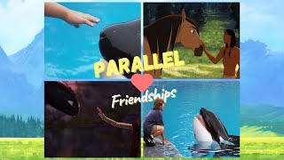 Parallel Friendships / Spirit / HTTYD / Free Willy