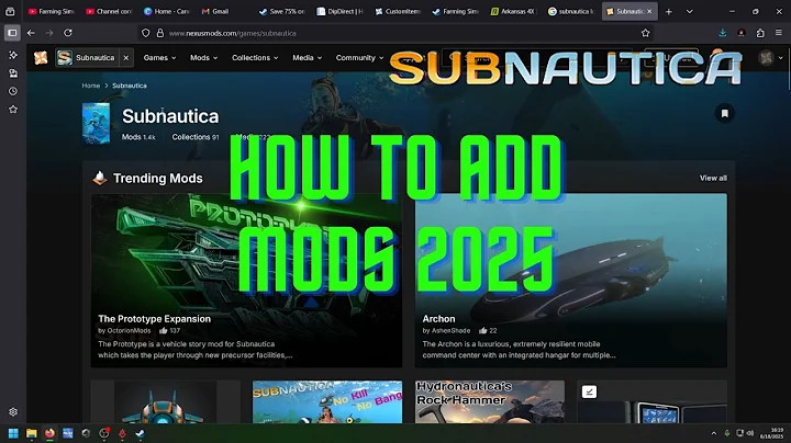 Subnautica How to Add Mods in 2025 Update