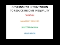 Economics A2 Level Unit 3 - The Distribution of Income and Wealth
