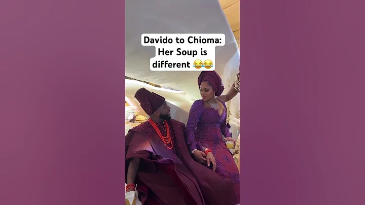 Davido to Chioma: Her Soup is different 😂😂 #chivido #chivido2024