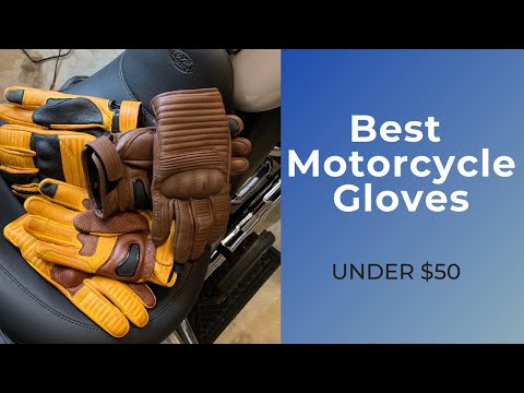 Best Motorcycle Gloves Under $50 - the Cortech Bully Leather