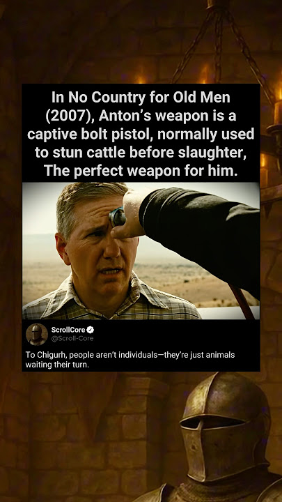In No Country for Old Men (2007), Anton’s weapon is a captive bolt pistol