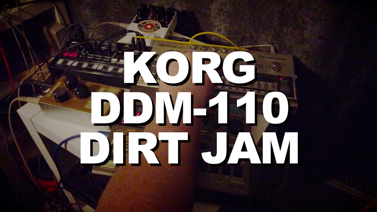 KORG DDM-110 SUPER DRUMS DEMO & TUTORIAL - YouTube