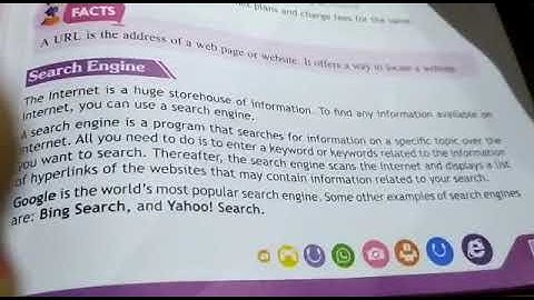 Grade 4th Chapter 5th (The Internet-Web Browser) Part-3