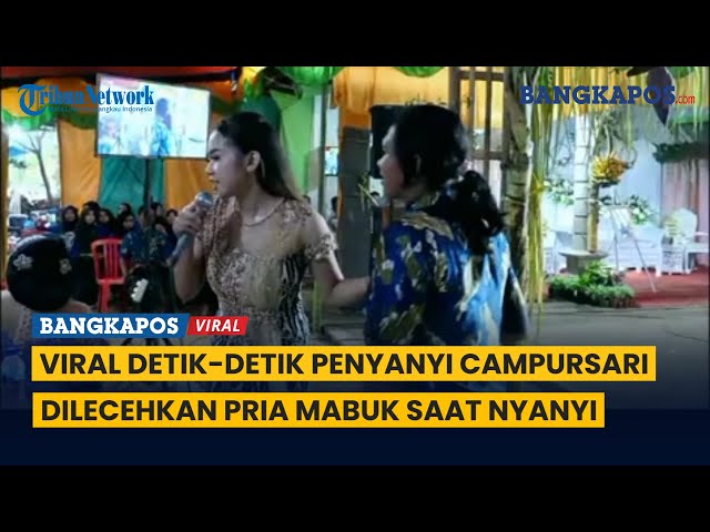 Video Viral Detik-detik Penyanyi Campursari di Sragen Dilecehkan saat Nyanyi class=