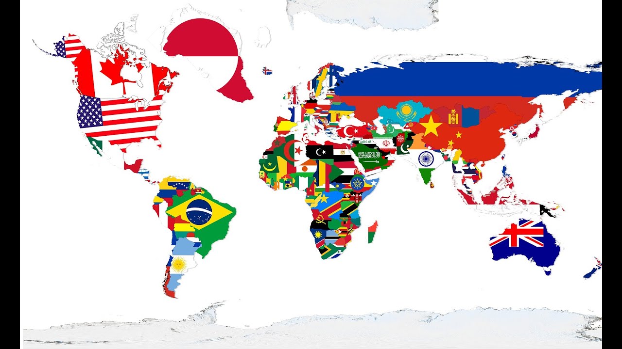 Afrikan maiden lippuja