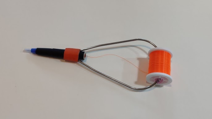 Fly Tying Materials Homemade Bobbin with Jim Misiura 