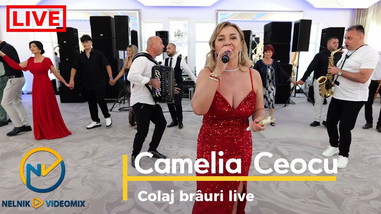 Camelia Ceocu & Formatia -Colaj Brauri LIVE- Nunta Petru & Maria