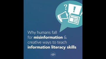 EP309 Why humans fall for misinformation & creative ways to teach information literacy skills