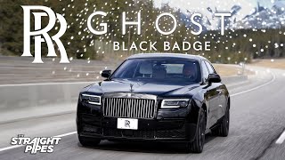2022 Rolls-Royce Black Badge Ghost Review - Here's Why it Costs $600,000!