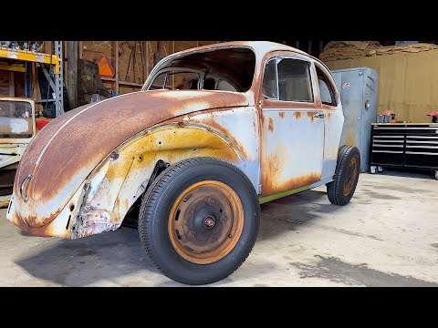 1965 VW Beetle Restoration – B Pillar Install – Metal FAB & Welding