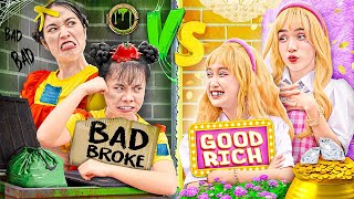 Rich Mom vs Broke Mom - Funny Stories About Baby Doll Family