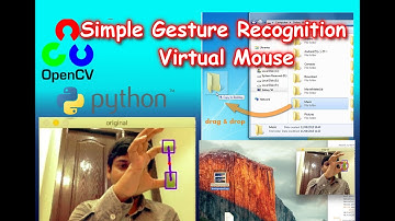 Simple Gesture Recognition To Create Virtual Mouse | using OpenCV and Python (Tutorial) Part 1