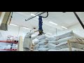 Bag lifter for food industry