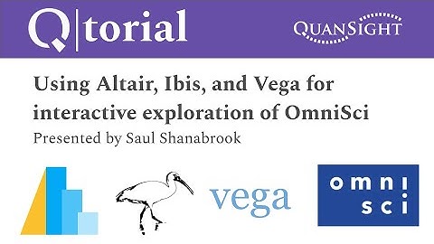 Altair Ibis Vega Omnisci Q|torial