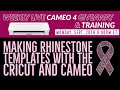 TRW Silhouette Cameo 4 Giveaway & FREE Live Training! Rhinestones on the Cricut and Cameo Cutter