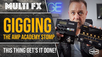 NUX Amp Academy Stomp part 2. Presets, MIDI and pairing with other gear.