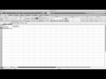 How to make a mailing list in Excel