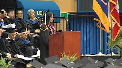 Homaira Hosseini delivers UCLA student commencemen...