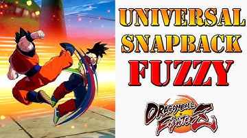 Dragon Ball FighterZ - Showcasing the Universal Fuzzy snapback setup
