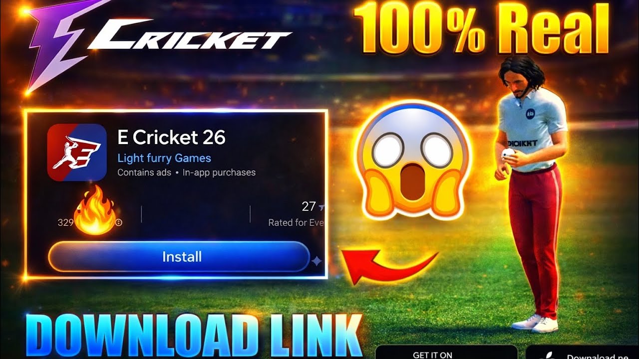 𝐄 𝐂𝐑𝐈𝐂𝐊𝐄𝐓 𝐆𝐀𝐌𝐄 𝐃𝐎𝐖𝐍𝐋𝐎𝐀𝐃 𝐋𝐈𝐍𝐊 𝟐𝟎𝟐𝟔 || 🤩