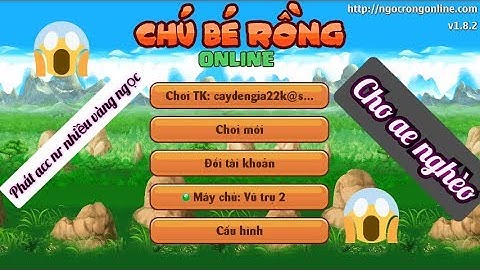 NRO - Phát acc ss có đệ cho ae nghèo