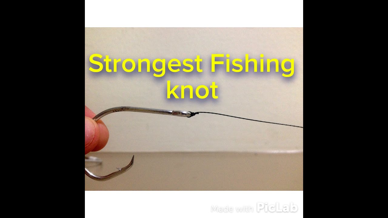 Palomar knot- strongest fishing knot 