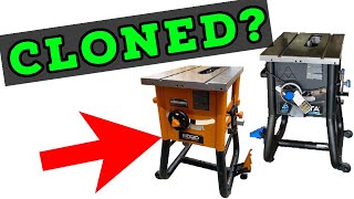 New Ridgid Table Saw Made By Delta?  Sure looks like it!