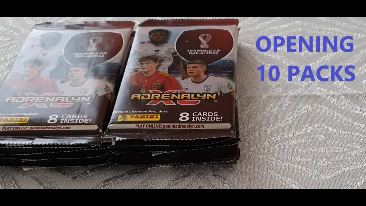 Panini Fifa World Cup Qatar 2022 Adrenalyn XL Card Packs Opening