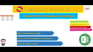 Learn Excel VBA Class 2 | Reference and Edit Range in VBA