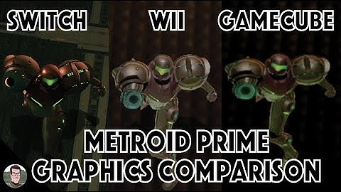 Metroid Prime Remastered Graphics Comparison Switch vs. Gamecube vs. Wii Prime Trilogy!