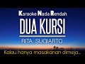 Dua kursi  rita sugiarto karaoke lower key 5